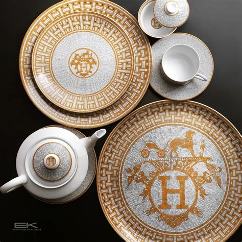 hermes china dinnerware|neiman marcus Hermes dishes.